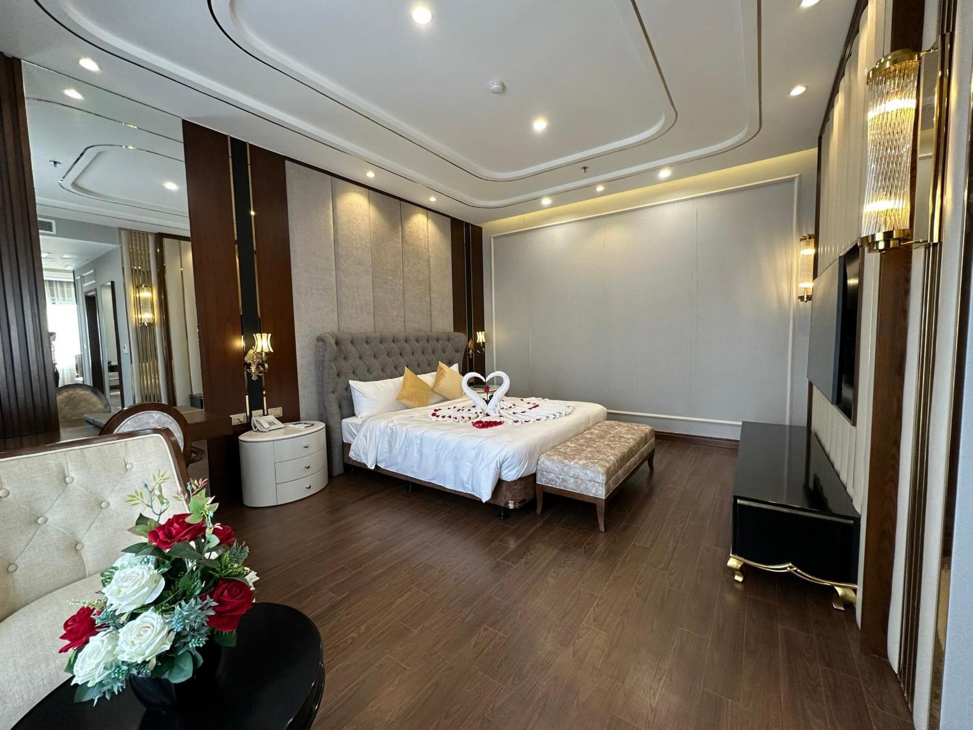 Kinh Bac Palace Hotel Bắc Ninh Dış mekan fotoğraf