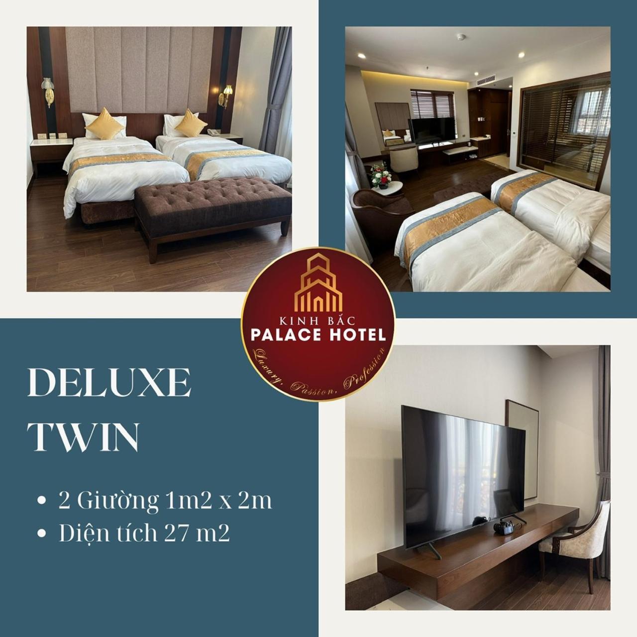 Kinh Bac Palace Hotel Bắc Ninh Dış mekan fotoğraf