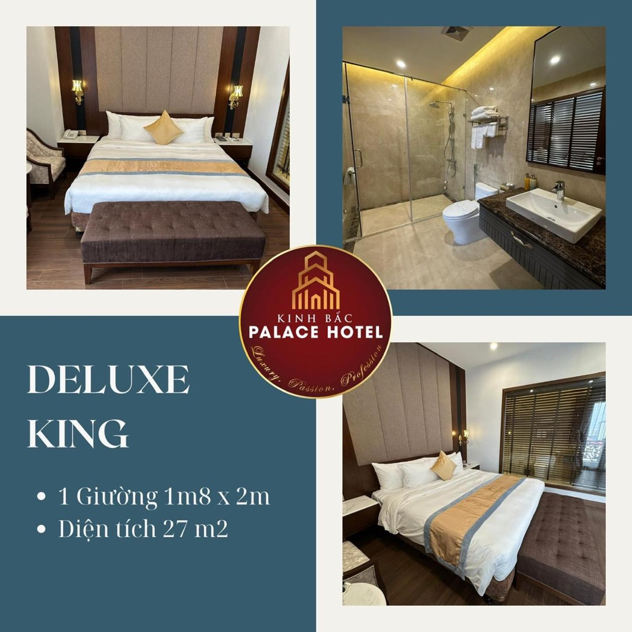 Kinh Bac Palace Hotel Bắc Ninh Dış mekan fotoğraf